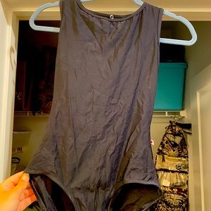 Black Yumiko Dance Leotard Medium